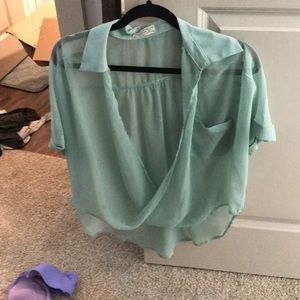 Impeccable pig oversized smock blouse